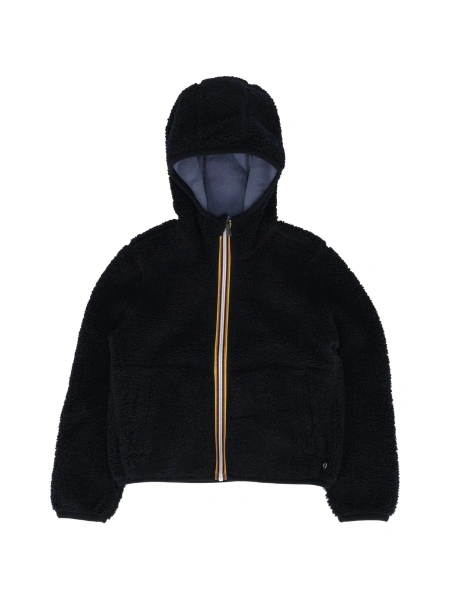 Geaca de iarna K-WAY KIDS neagra