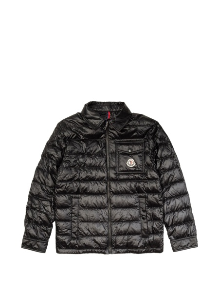 Geaca de iarna Moncler neagra din poliamida