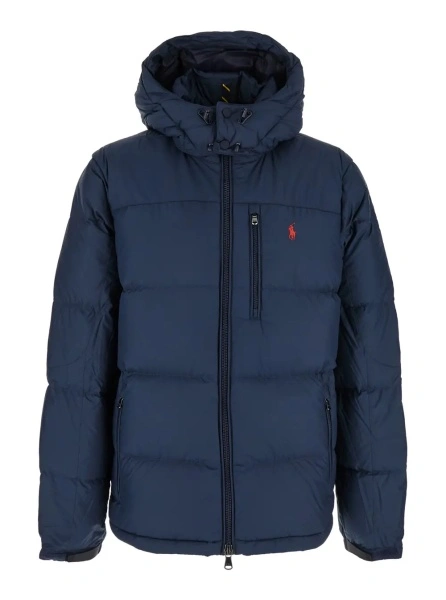Geaca de iarna Ralph Lauren albastra