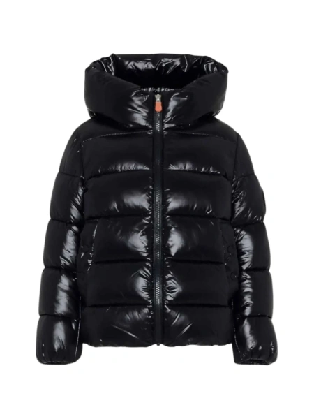 Geaca de iarna Save the Duck neagra din nylon