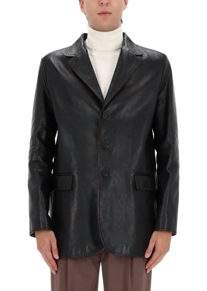 Geaca de Piele Leather Jacket