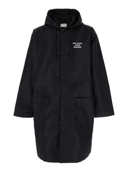 Geaca parka DRÔLE DE MONSIEUR neagra