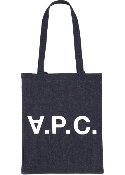 Geanta de mana A.P.C. Borsa Tote In Denim
