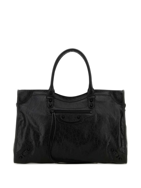 Geanta de mana Balenciaga neagra din piele