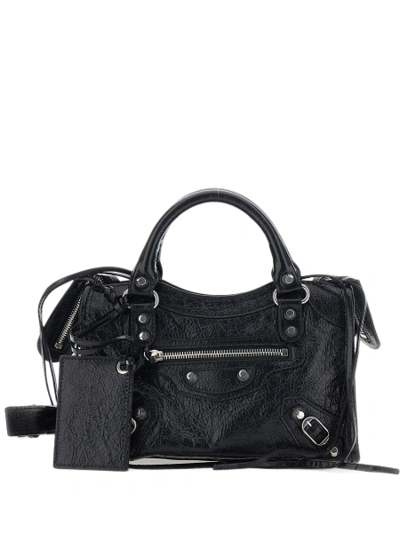 Geanta de mana Balenciaga neagra din piele