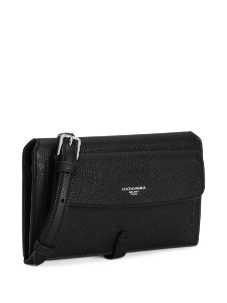 Geanta de mana Dolce & Gabbana neagra din piele