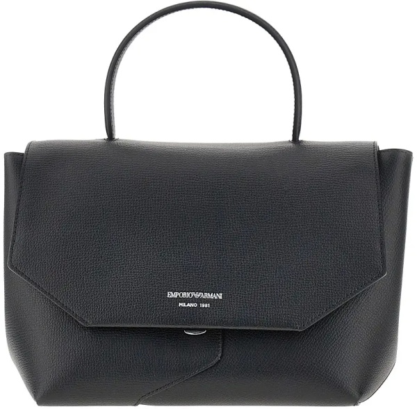 Geanta de mana 'Emporio Armani 1981' top-handle leather bag