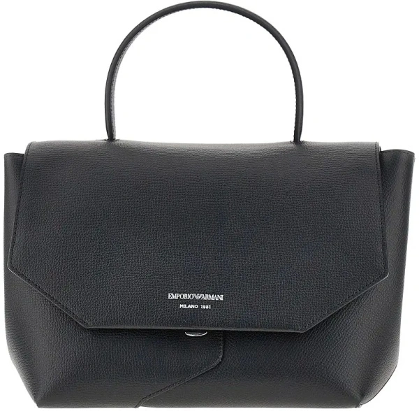 Geanta de mana 'Emporio Armani 1981' top-handle leather bag