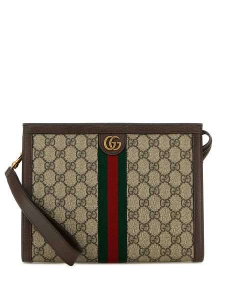 Geanta de mana Gucci neutra din material textil