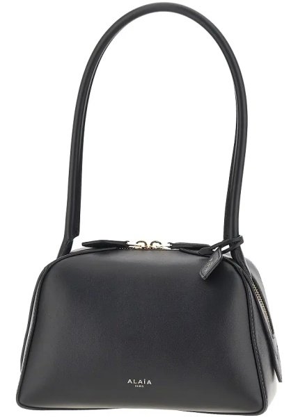 Geanta de mana Leather small 'Le Bouledogue' bag