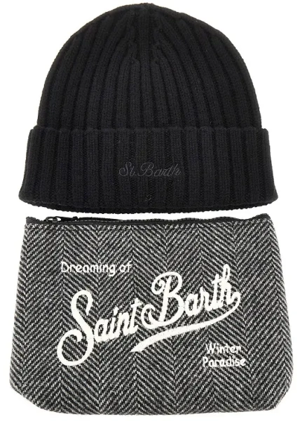 Geanta de mana Pouch and beanie hat Christmas Gift Box