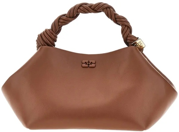 Geanta de mana Recycled leather small 'Bou' bag