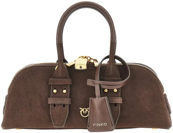 Geanta de mana Suede leather small 'Escape Bag' bag