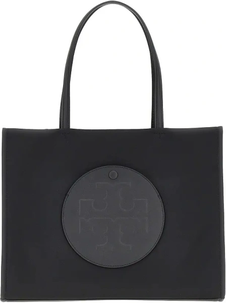 Geanta de mana Tory Burch neagra din nylon
