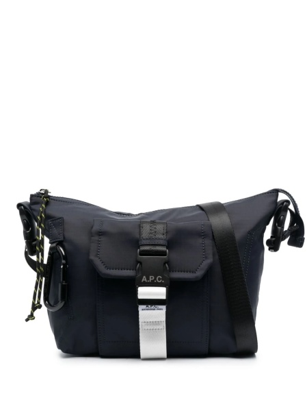 Geanta de umar A.P.C. albastra din nylon