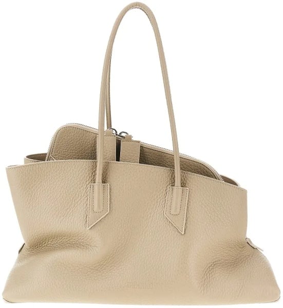 Geanta de umar Leather medium 'La Passeggiata' bag