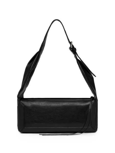 Geanta de umar Maison Margiela neagra din piele