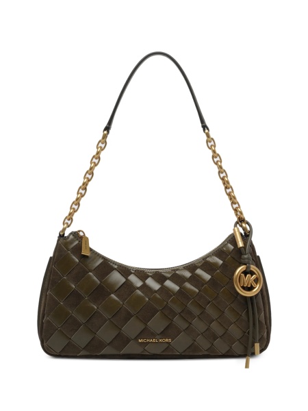 Geanta de umar Michael Kors verde