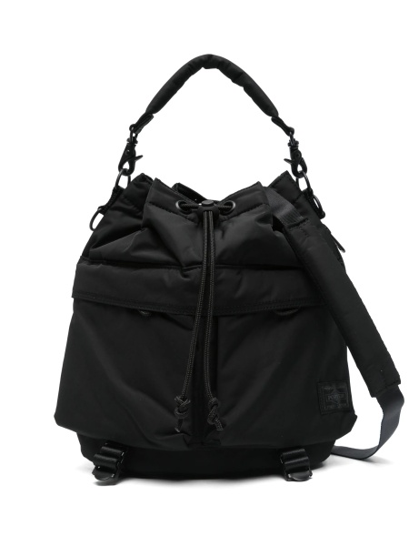 Geanta de umar Porter-Yoshida & Co. neagra din material textil