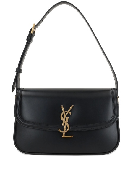 Geanta de umar Saint Laurent Solferino neagra din piele