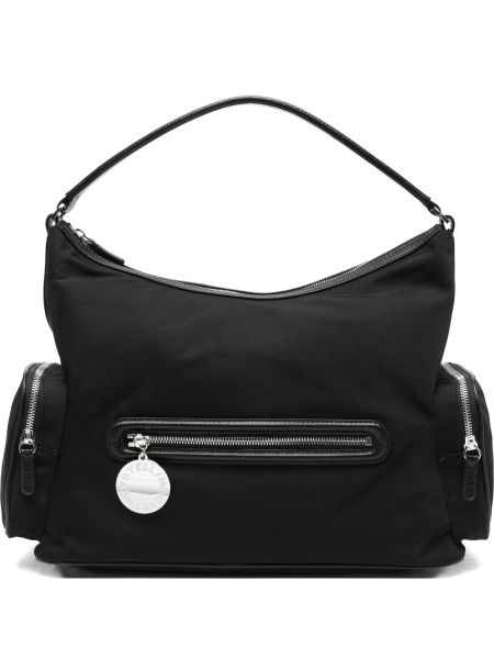 Geanta de umar Stella McCartney neagra din polyester