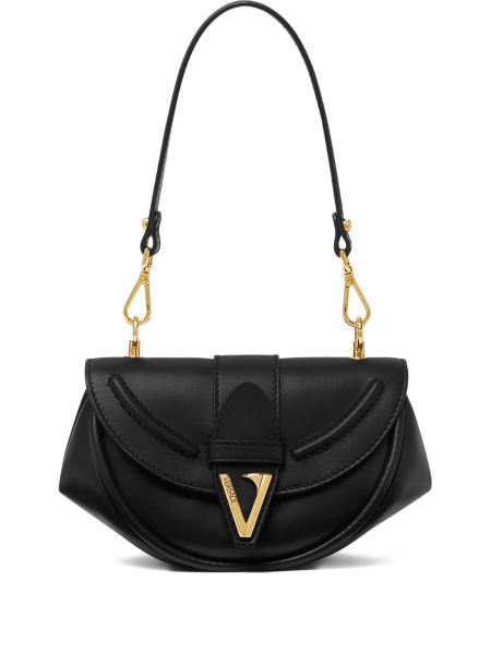 Geanta de umar Versace neagra din piele