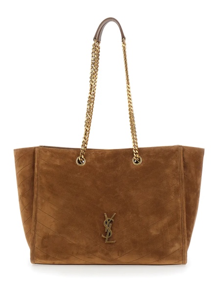Geanta de umar YSL BO NIKI SHOP EW SUEDE SATIN