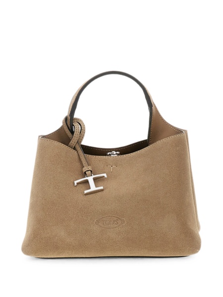 Geanta plic TOD'S neutra din piele intoarsa