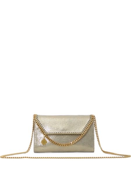 Geanta tip postas Stella McCartney falabella aurie din piele eco