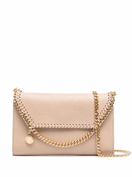 Geanta tip postas Stella McCartney falabella neutra din polyester