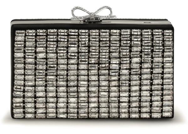 Genti Crystal chainmail Clutch