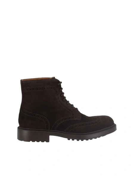 Ghete ANKLE BOOT CODA DI RONDINE (GM) VISONE TERRE+F.DO T.MORO