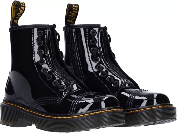 Ghete Sinclair Bex J Black Patent Lamper