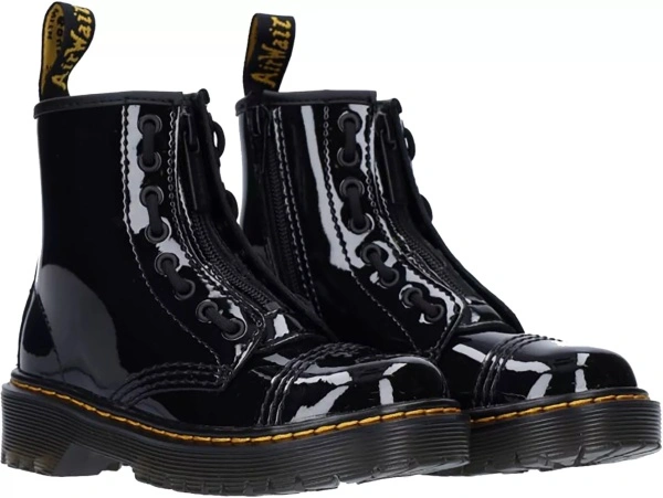 Ghete Sinclair Bex J Black Patent Lamper