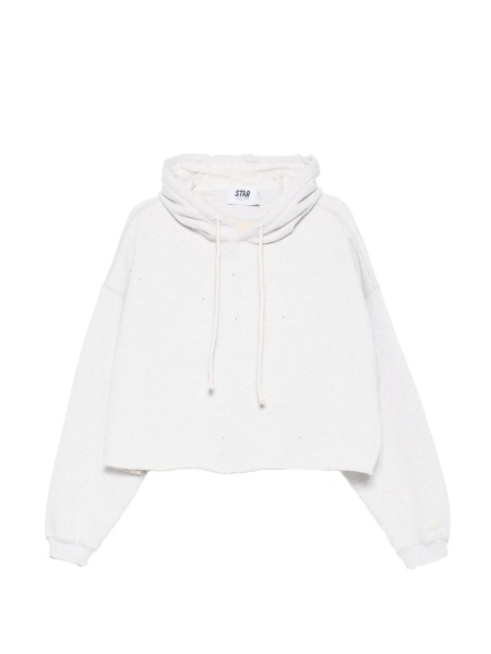 Hanorac Golden Goose gri din bumbac