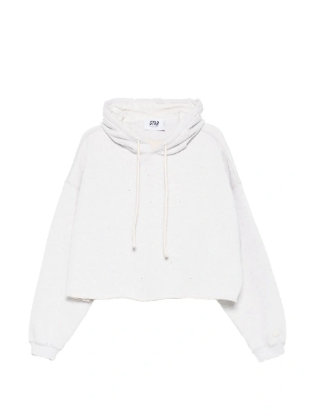 Hanorac Golden Goose gri din bumbac