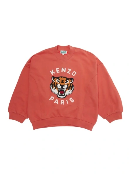 Hanorac Kenzo rosu din bumbac