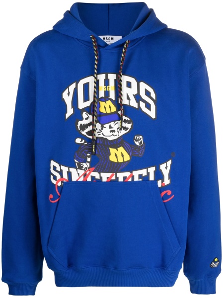 Hanorac MSGM albastru