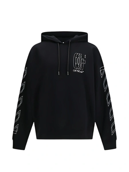 Hanorac Off-White negru
