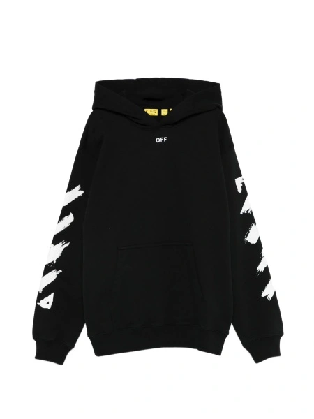 Hanorac Off-White negru