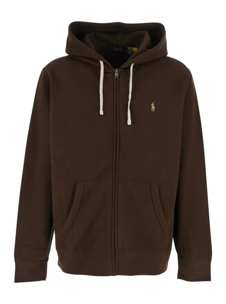 Hanorac Ralph Lauren maro din bumbac