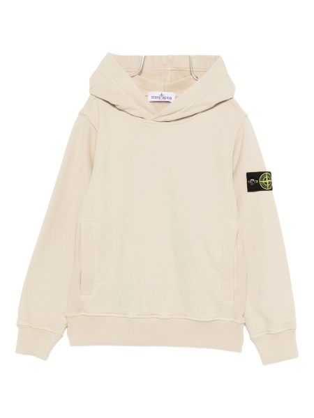 Hanorac Stone Island neutru din bumbac
