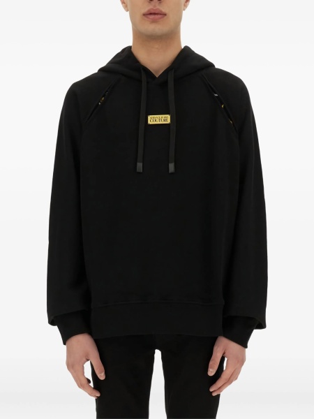 Hanorac Versace Jeans Couture negru
