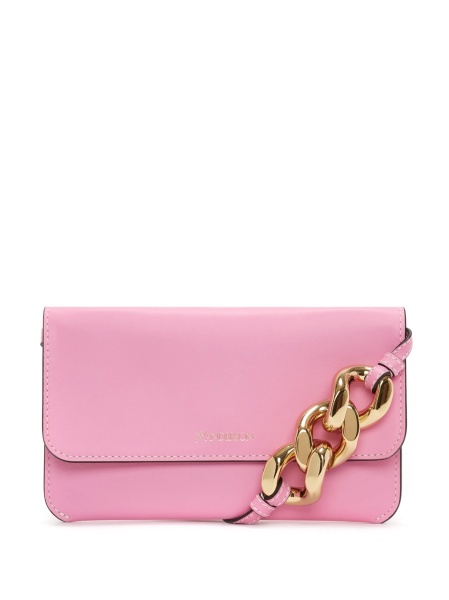 Husa mobil JW Anderson roz din piele