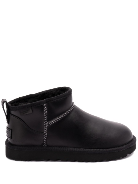 Incaltaminte UGG neagra din bos taurus