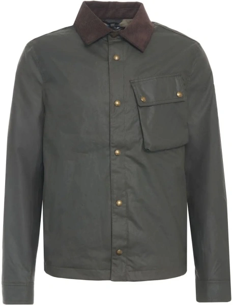 Jacheta Belstaff verde 'Ground'