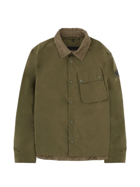 Jacheta camasa Belstaff verde