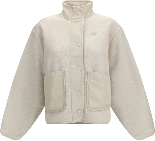 Jacheta High-Neck Fleece Jacket