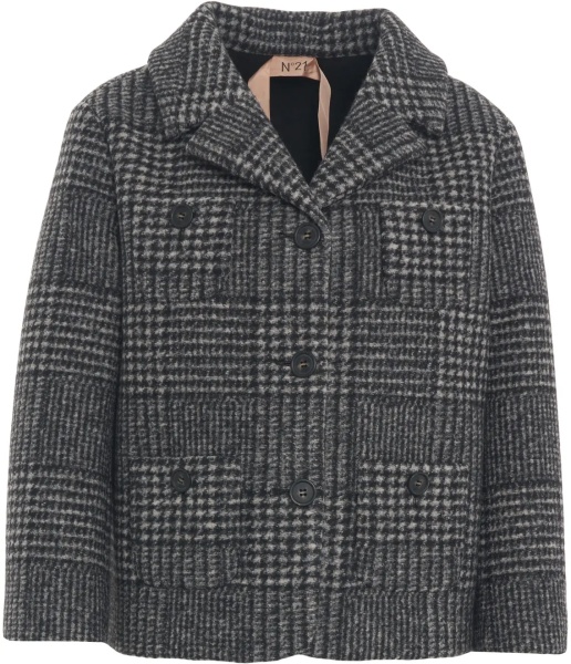 Jacheta Jacket with check pattern