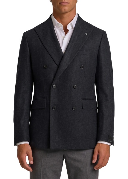 Jacheta New York Double-Breasted Virgin Wool Jacket